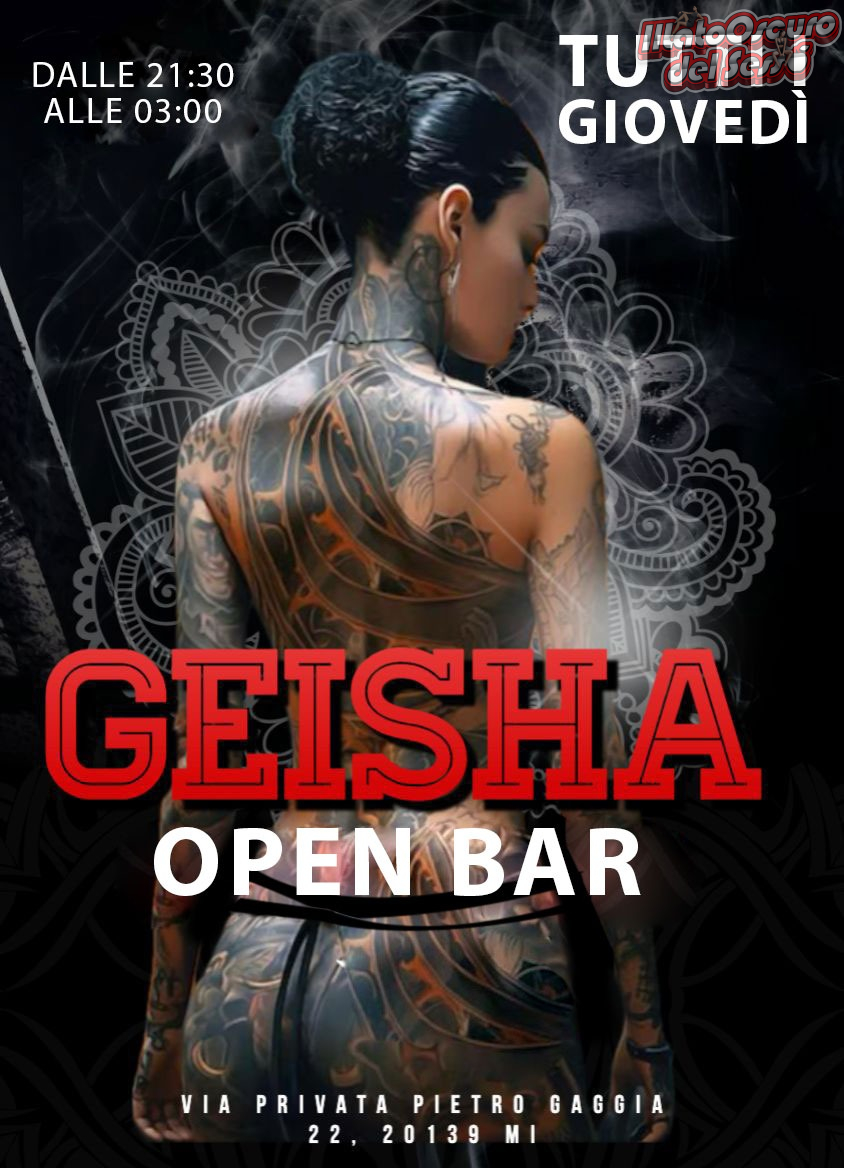 GEISHA con Open Bar